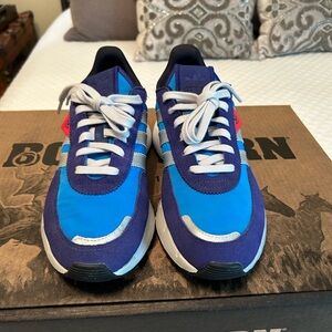 adidas Originals Blue & Purple Low-Top Sneakers